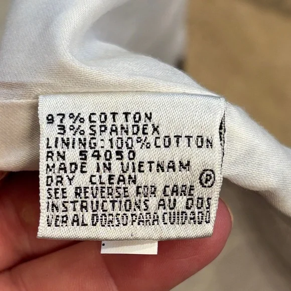 NWT Collections for Le Suit Chocolate and White Pant Suit Set - Picture 12 of 14